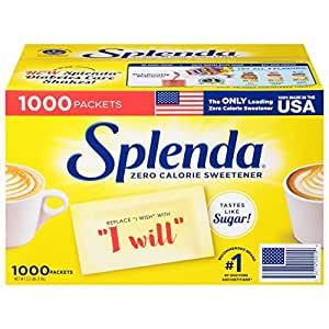 1000-Count Splenda No Calorie Sweetener Individual Packets $11.55 + Free Shipping w/ Prime or on orders over $25