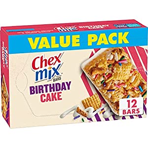 12-Count 13.56-Oz Chex Mix Snack Bars (Birthday Cake) $5.95 w/ S&S + Free Shipping w/ Prime or on orders over $25