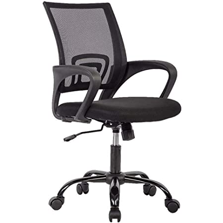 AFO Home Office Ergonomic Mesh Mid-Back Chair (Black) $54 + Free Shipping