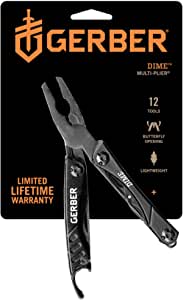 Gerber Dime 10-in-1 Multi-Tool (Black, 30-000469) $17.40 + Free Shipping w/ Prime or on orders over $25