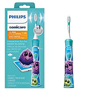 Philips Sonicare Kids' Bluetooth Rechargeable Electric Toothbrush (Blue) $26 + Free Shipping