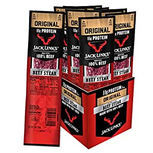 12-Pack 1-Oz Jack Links Beef Steak Strips (Original) $11.39 w/ S&S + Free Shipping w/ Prime or on orders over $25