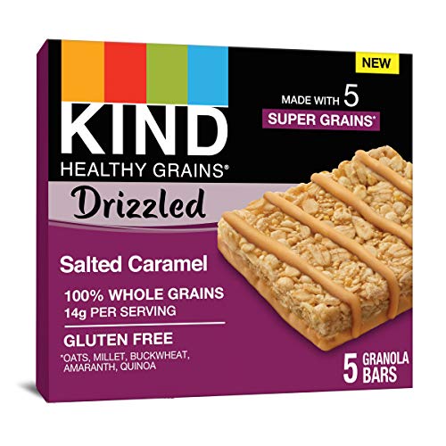 40-Count 1.2-Oz KIND Healthy Grains Bars Drizzled (Salted Caramel) $16.19 w/ S&S + Free Shipping w/ Prime or on orders over $25