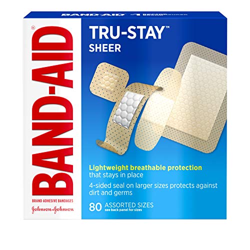 80-Count Band-Aid Tru-Stay Sheer Adhesive Bandages $2.61 w/ S&S + Free Shipping w/ Prime or on orders over $25