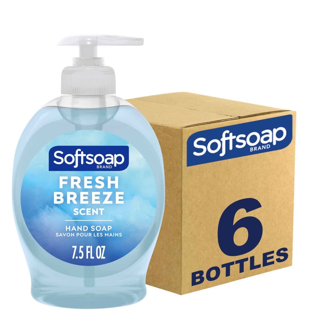 6-Pack 7.5-Oz Softsoap Moisturizing Liquid Hand Soap (Fresh Breeze) $5.45 w/ S&S + Free Shipping w/ Prime or on orders over $25