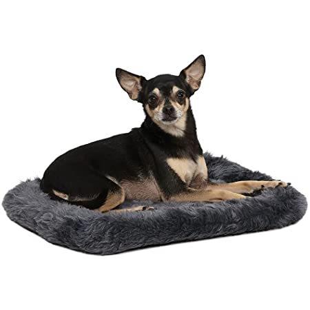 18" MidWest Bolster Pet Bed (Charcoal Gray) $4.19 + Free Shipping w/ Prime or on orders over $25