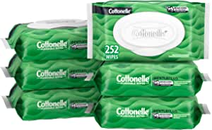6-Pack 42-Count Cottonelle GentlePlus Flushable Wipes w/ Aloe & Vitamin E $8 w/ Subscribe & Save