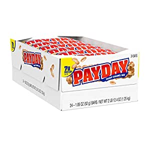24-Count 1.85-Oz Payday Peanut Caramel Candy $12.47 + Free Shipping w/ Prime or on orders over $25