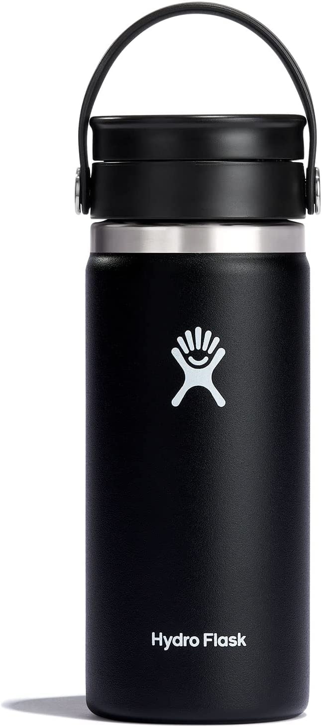 16-Oz Hydro Flask Wide Mouth Bottle w/ Flex Sip Lid (Black) $16.98 + Free Shipping w/ Prime or on orders over $25