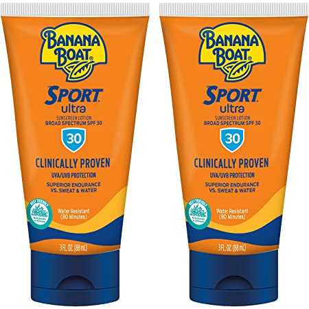 2-Pack 3-Oz Banana Boat Sport Ultra SPF 30 Sunscreen Lotion $4.93 w/ S&S + Free Shipping w/ Prime or on orders over $25