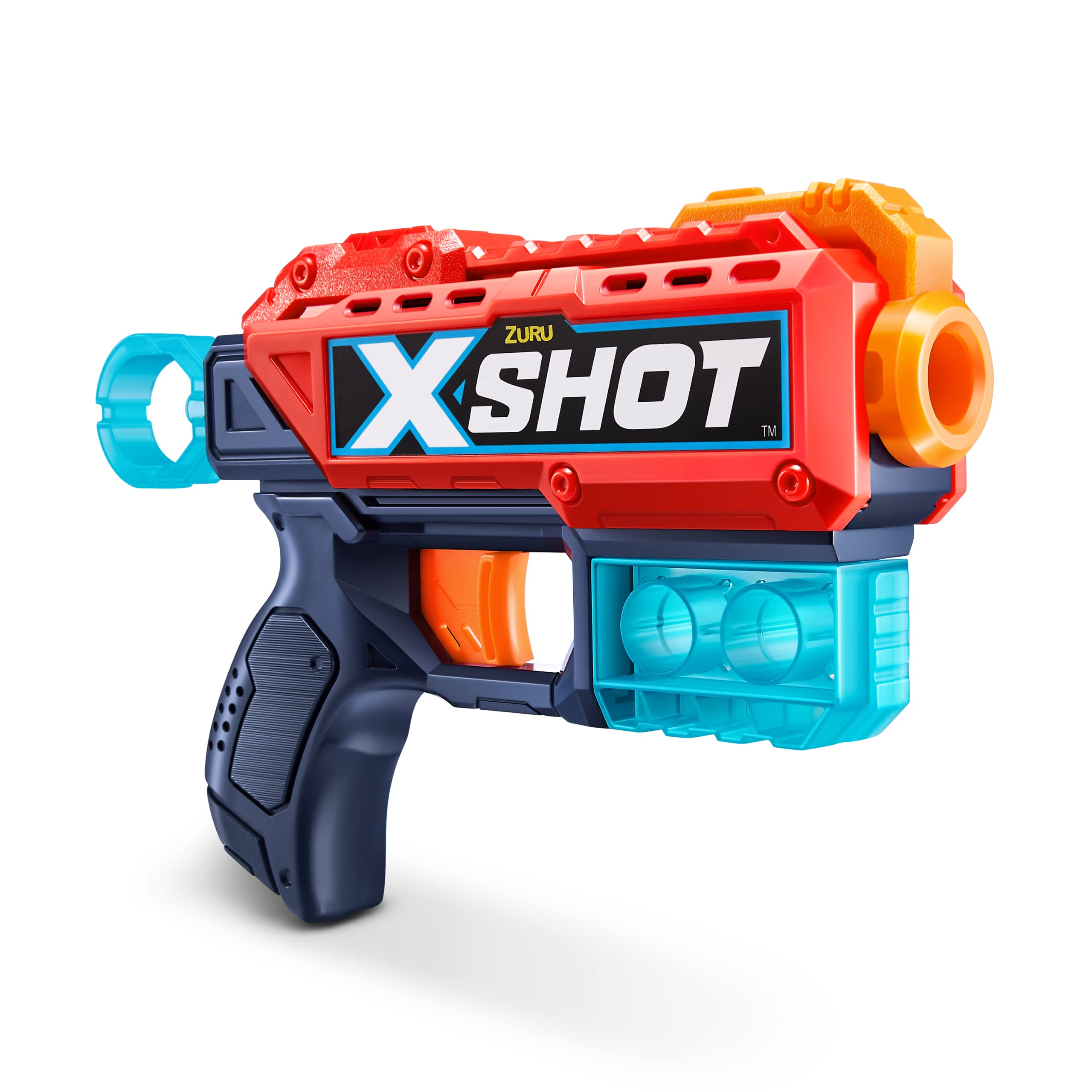 X-Shot Excel Double Kickback Red Foam Dart Blaster Combo Pack (6 Shooting Targets + 8 Darts) $5.67 + Free Shipping w/ Prime or on orders over $25