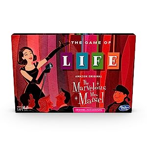 The Game of Life: The Marvelous Mrs. Maisel Edition Family Board Game $4.49 + Free Shipping w/ Prime or on orders over $25