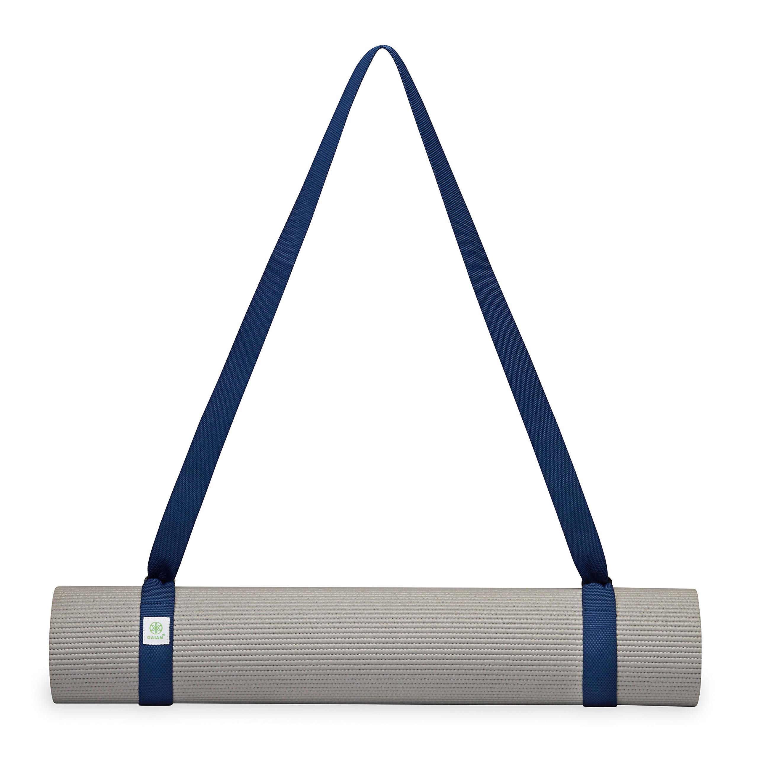 Gaiam Easy-Cinch Yoga Mat Sling (Navy) $4.76 + Free Shipping w/ Prime or on orders over $25