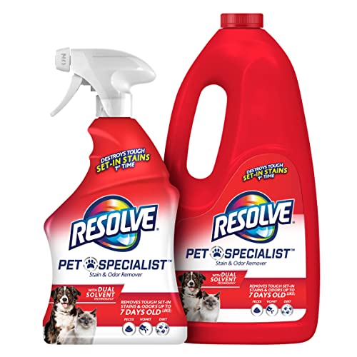 92Ounce Resolve Pet Specialist Carpet Cleaner Kit (Spray Bottle + Refill)