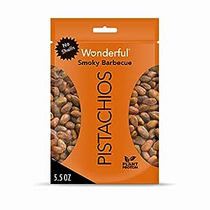 5.5-Oz Wonderful Pistachios (No Shells, BBQ) $3.90 w/ S&S + Free Shipping w/ Prime or on orders over $35