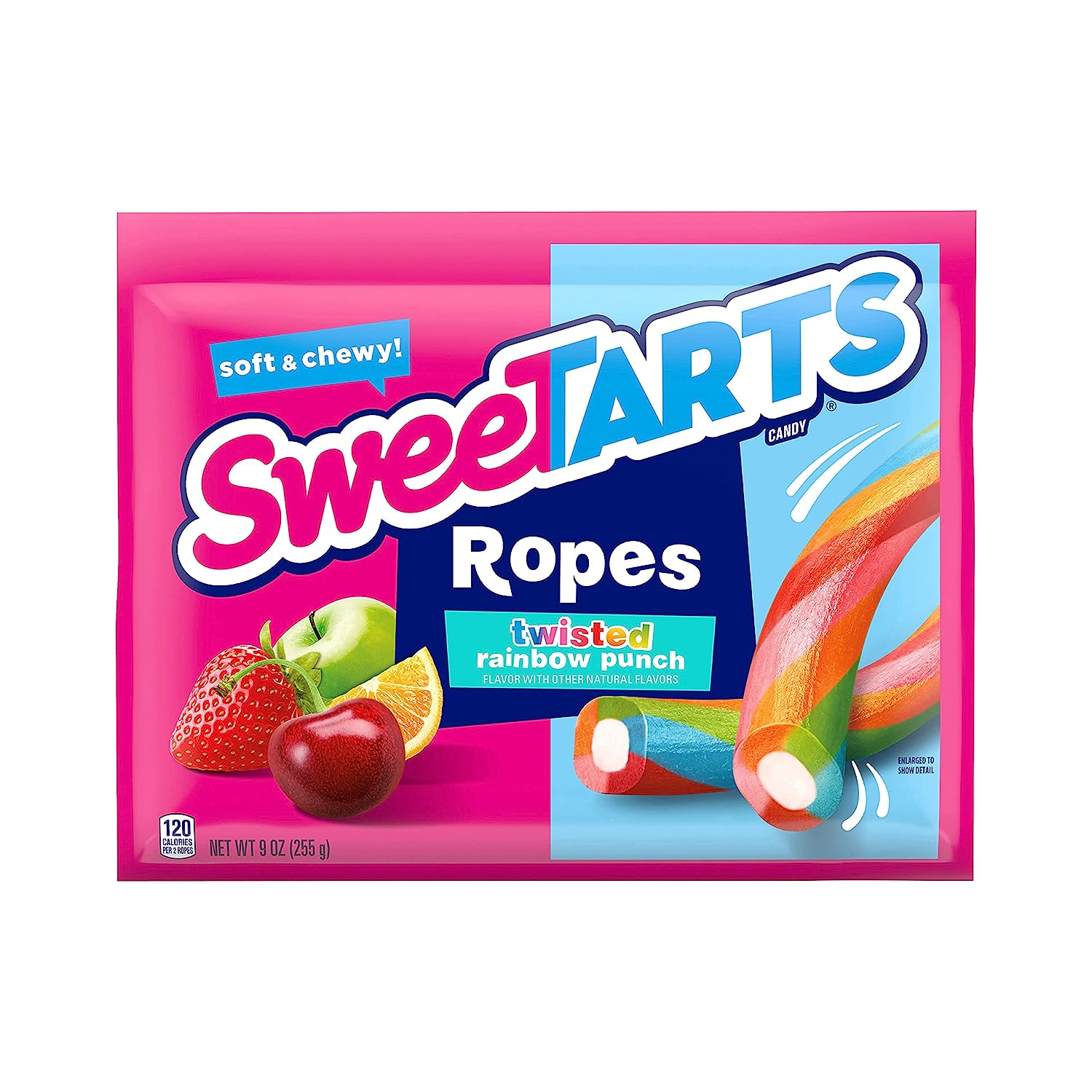 9-Oz Sweetarts Soft & Chewy Ropes (Twisted Rainbow Punch) $2.64 w/ S&S + Free Shipping w/ Prime or on orders over $35