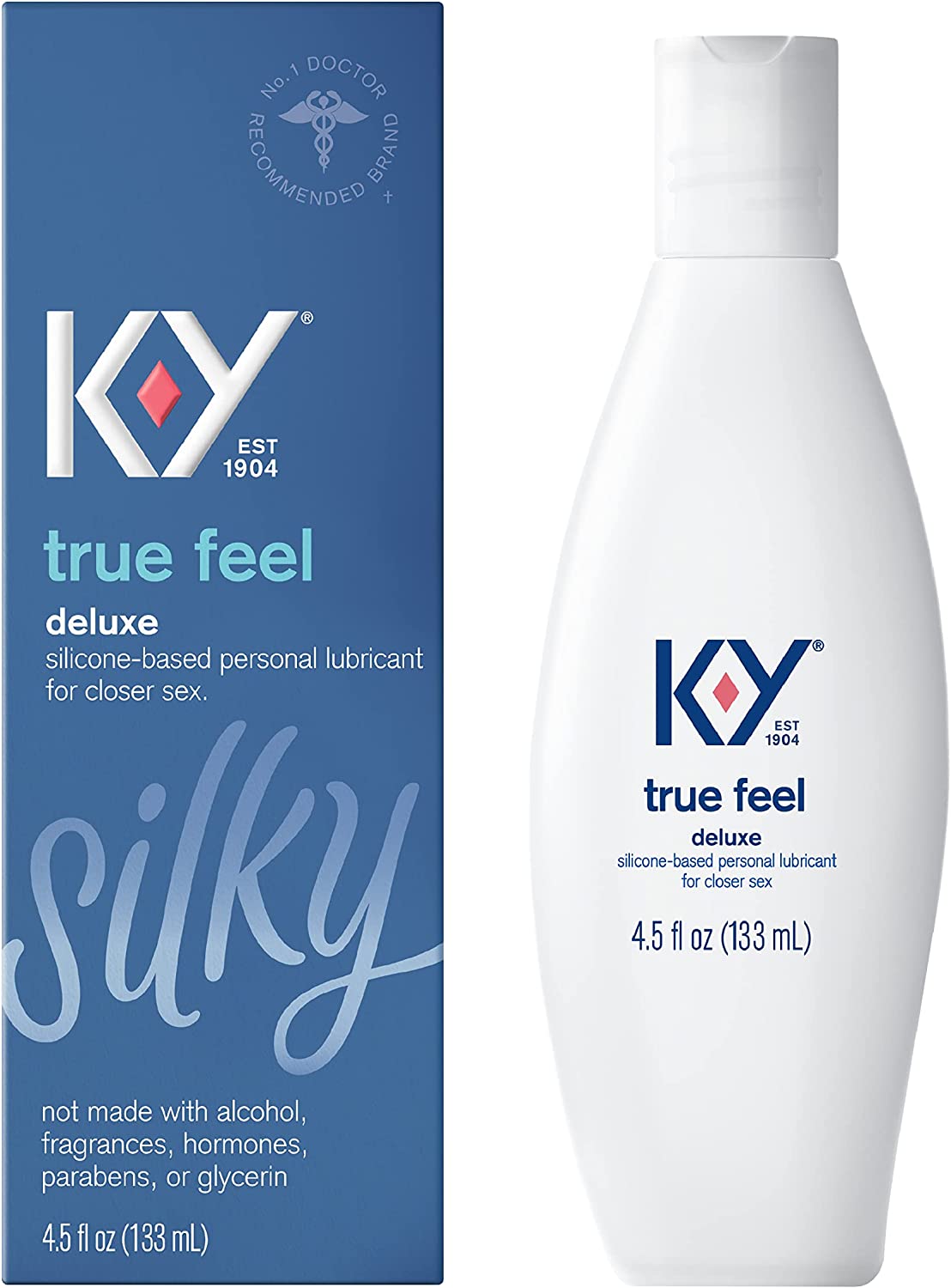 4.5-Oz K-Y True Feel Deluxe Silicone-Based Personal Lubricant $7.42 w/ S&S + Free Shipping w/ Prime or on orders over $35