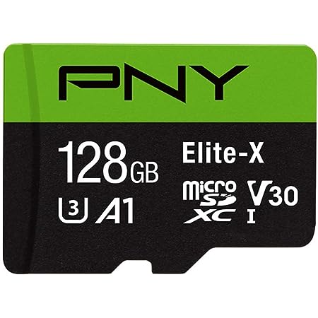 128GB PNY Premier-X Class 10 U3 A1 microSDXC Memory Card w/ Adapter $10 + Free Shipping w/ Prime or on orders over $35