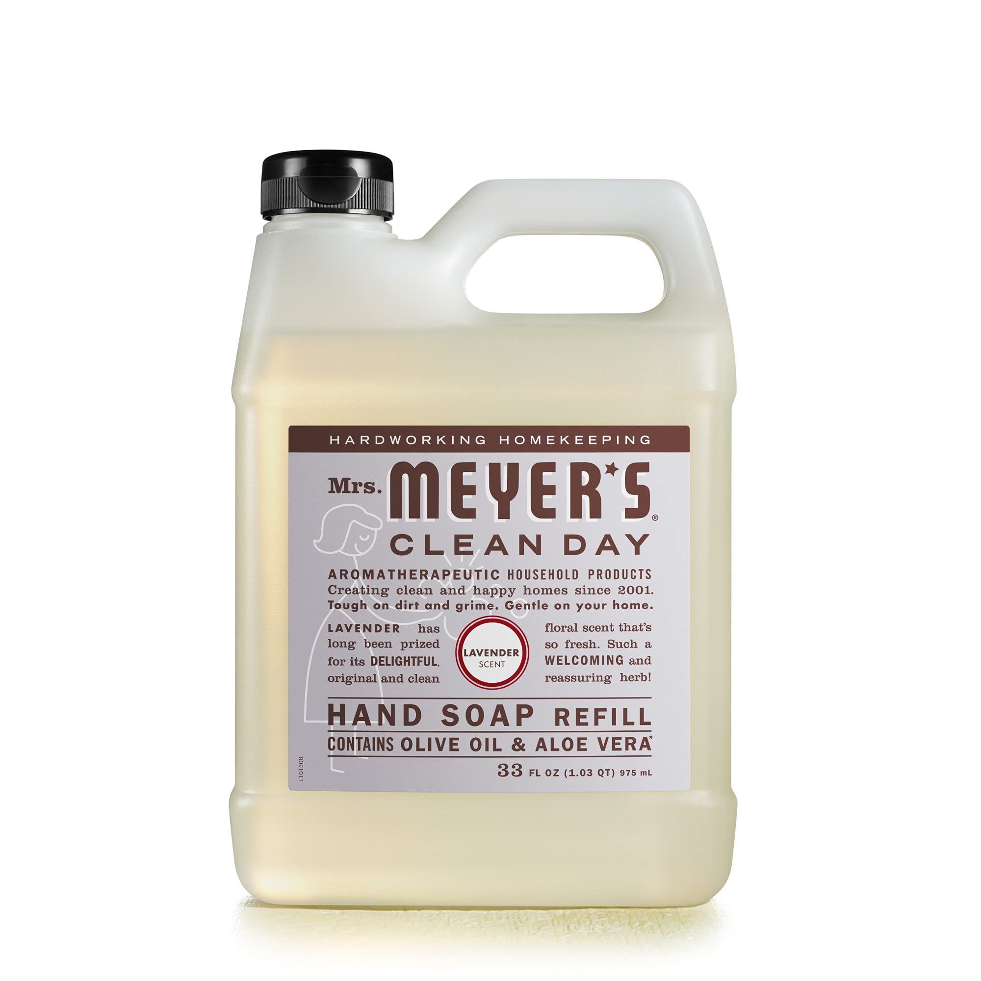 33-Oz Mrs. Meyer's Hand Soap Refill (Lavender) $4.41 w/ S&S + Free Shipping w/ Prime or on orders over $35