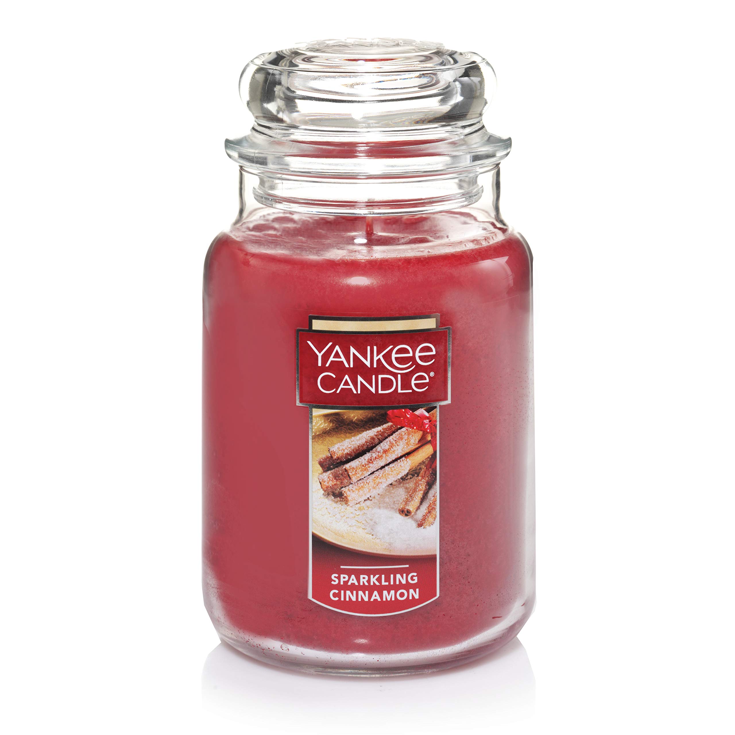22-Oz Yankee Candle Large Jar Candle (Sparkling Cinnamon) $13.04 w/ S&S + Free Shipping w/ Prime or on orders over $35