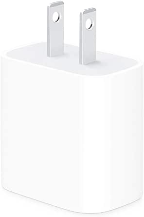 Official Apple 20W USB-C Power Adapter (White) $15 + Free Shipping w/ Prime or on orders over $35
