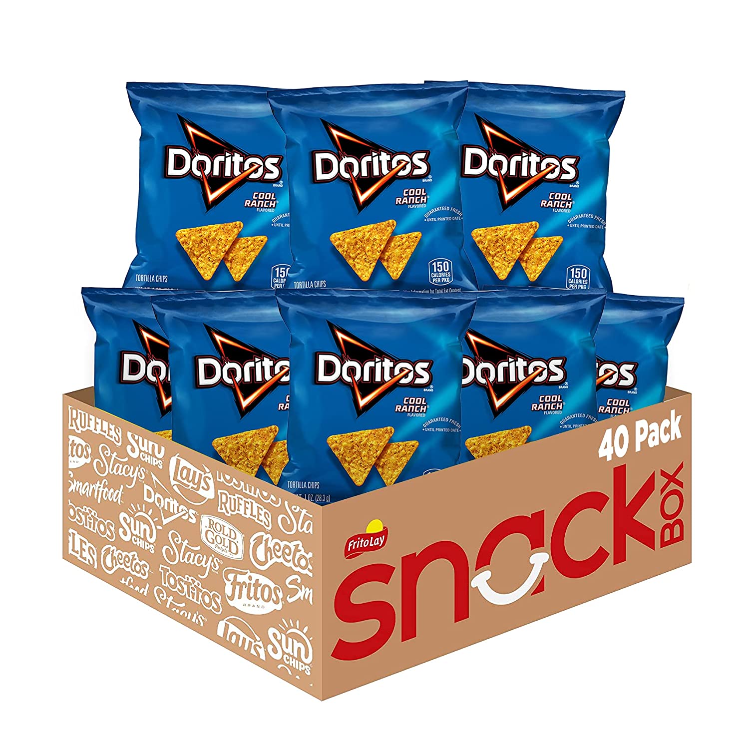 40-Count 1-Oz Doritos Tortilla Chips (Cool Ranch) $14.52 w/ S&S + Free Shipping w/ Prime or on orders over $35