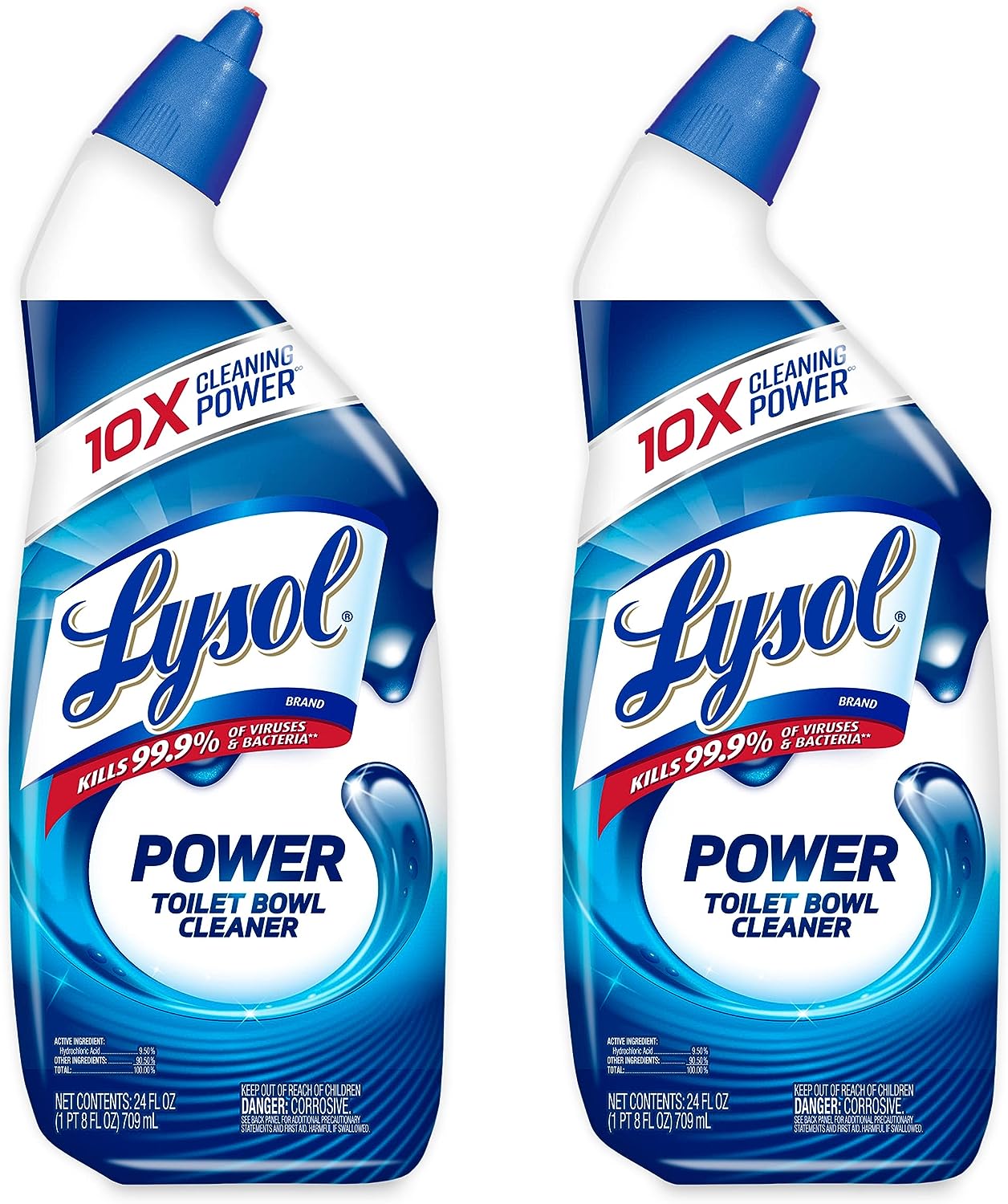 2-Pack 24-Oz Lysol Power Toilet Bowl Cleaner $2.18 w/ S&S + Free Shipping w/ Prime or on orders over $35