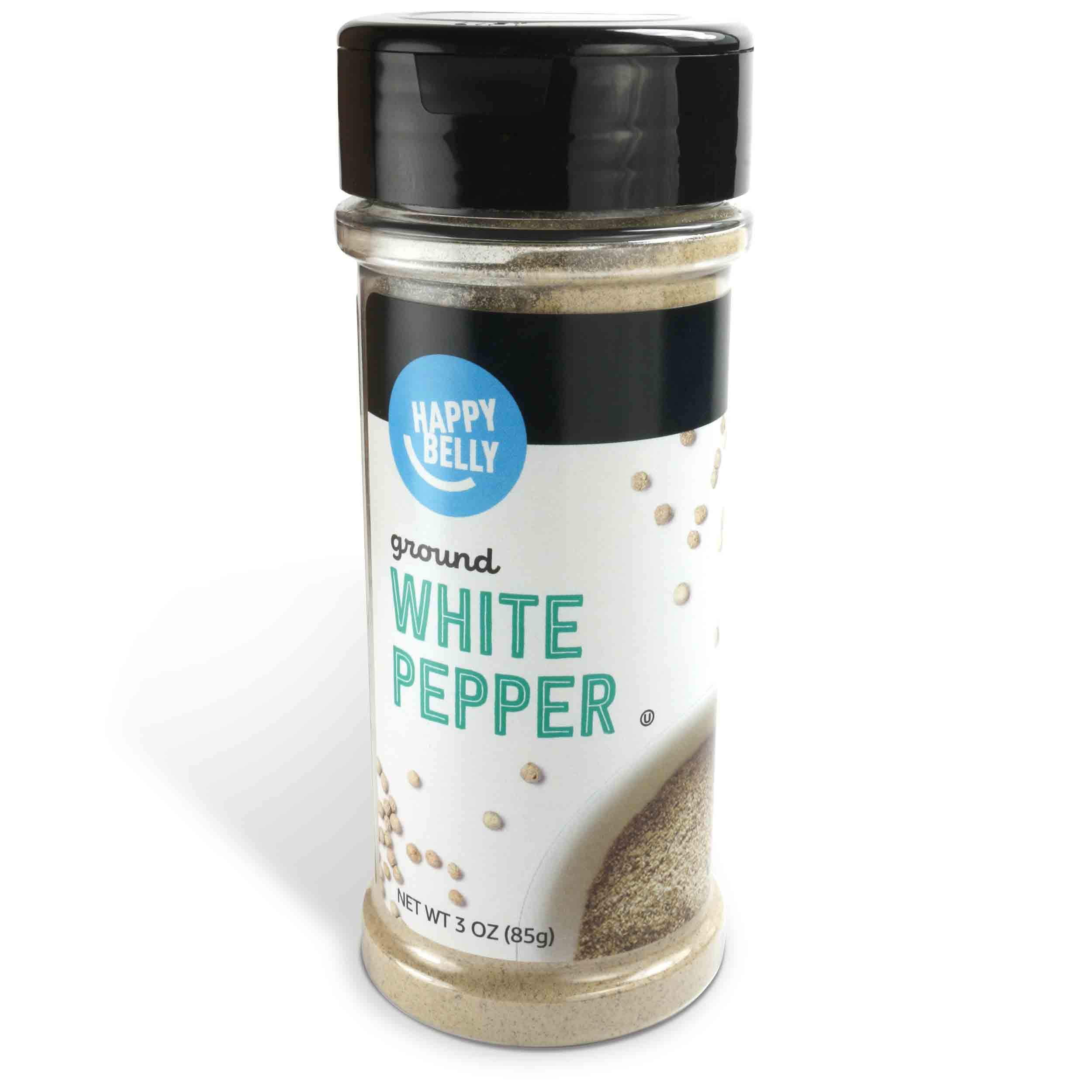 3-Oz Happy Belly Ground White Pepper $2.29 + Free Shipping w/ Prime or on orders over $35