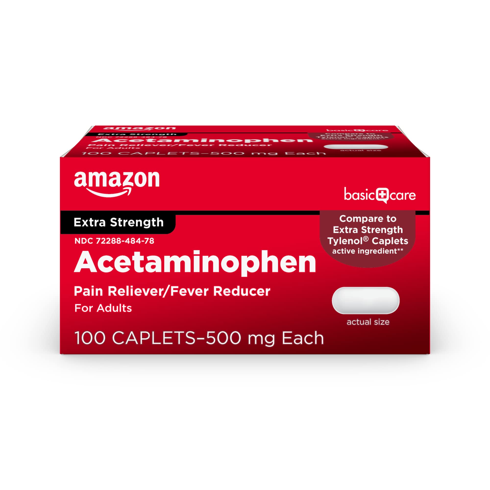 100-Count Amazon Basic Care Extra Strength 500mg Acetaminophen Caplets $3.04 w/ S&S + Free Shipping w/ Prime or on orders over $35