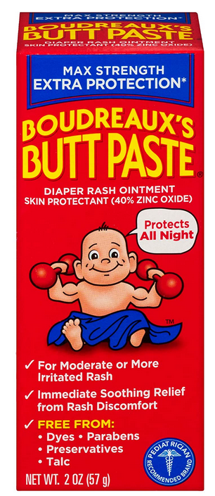 2-Oz Boudreaux's Butt Paste Diaper Rash Ointment (Maximum Strength) $3 w/ S&S + Free Shipping w/ Prime or on orders over $35