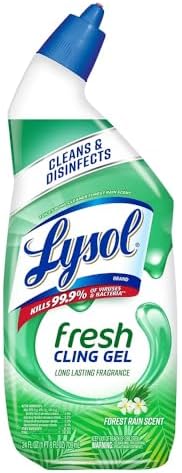 24-Oz Lysol Toilet Bowl Cleaner (Forest Rain) $1.82 w/ S&S + Free Shipping w/ Prime or on orders over $35