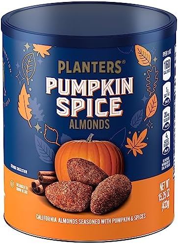 Select Accounts: 15.25-Oz Planters Pumpkin Spice Almonds $4.20 w/ S&S + Free Shipping w/ Prime or on orders over $35