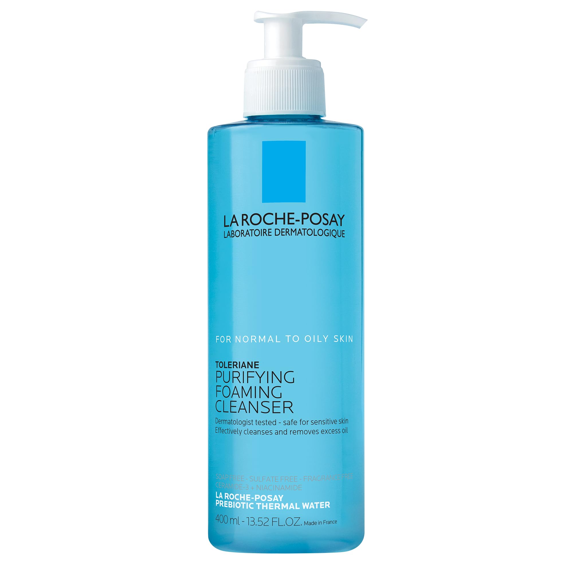 13.52-Oz La Roche-Posay Toleriane Purifying Foaming Facial Cleanser $13.59 w/ S&S + Free Shipping w/ Prime or on orders over $35