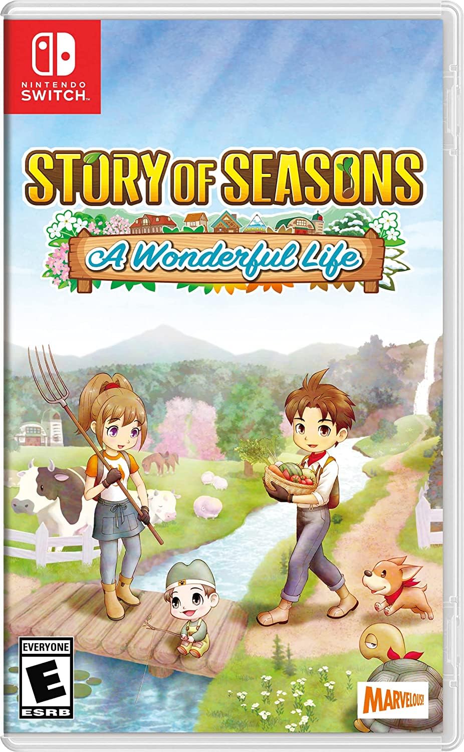 Story of Seasons: A Wonderful Life (Nintendo Switch) $24 + Free Shipping w/ Prime or on orders over $35