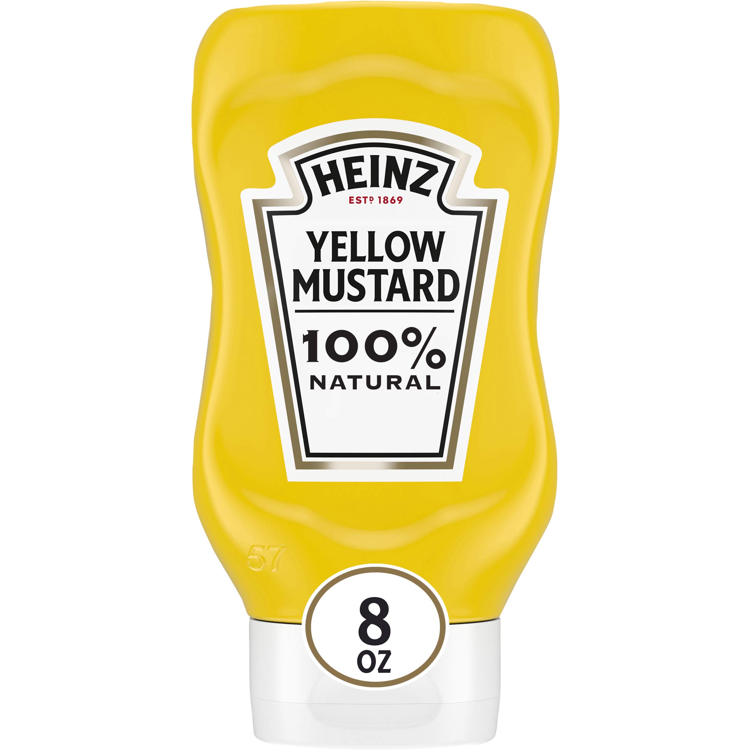 8-Oz Heinz Yellow Mustard Bottle $1.08, 20-Oz $2.13 w/ S&S + Free Shipping w/ Prime or on orders over $35