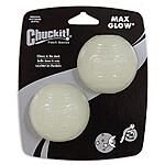 2-Pack Chuckit! Max Glow Ball Dog Toy (Medium) $5