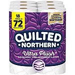 18-Count Quilted Northern Ultra Plush 3-Ply Toilet Paper Mega Rolls $14.95 w/ S&amp;S + Free Shipping w/ Prime or on orders over $25