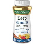 60-Count 3 mg Nature's Bounty Melatonin Sleep Gummies $4.21 w/ S&amp;S + Free Shipping w/ Prime or on orders over $25
