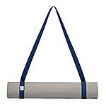 Gaiam Easy-Cinch Yoga Mat Sling (Navy) $4.76 + Free Shipping w/ Prime or on orders over $25