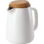 34-Oz BonJour Wayfarer Ceramic Coffee Pot (Matte White) $12.60 + Free Shipping w/ Prime or on orders over $35