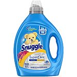 78.75-Oz Snuggle SuperCare 2X Concentrated Liquid Fabric Softener (Lillies &amp; Linen) $9.42 w/ S&amp;S + Free Shipping w/ Prime or on orders over $35