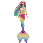 Barbie Dreamtopia Rainbow Magic Mermaid Doll w/ Water-Activated Color Change $8.77 + Free Shipping w/ Prime or on orders over $35