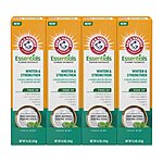 4-Pack 4.3-Oz Arm &amp; Hammer Essentials Whiten &amp; Strengthen Fluoride Toothpaste (Fresh Mint) $9.21 w/ S&amp;S + Free Shipping w/ Prime or on orders over $35
