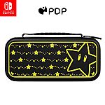 PDP Nintendo Switch Travel Case w/ Wrist Strap &amp; Built-In Stand (Mario Star Glow in the Dark) $10 + Free Shipping w/ Prime or on orders over $35