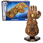 142-Piece 4D Build Marvel Infinity Gauntlet 3D Puzzle Model Kit w/ Stand $15.86 + Free Shipping w/ Prime or on orders over $35