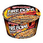 6-Pack 3.49-Oz Maruchan Fire Bowl Ramen (Spicy Beef) $5