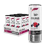 12-Pack 12-Oz Celsius Essential Energy Drink (Wild Berry) $14.25 w/ S&amp;S + Free Shipping w/ Prime or on orders over $35