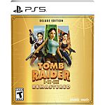 Prime: Tomb Raider I-III Remastered Deluxe Edition (PS5) $28.49 + Free Shipping
