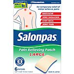 6-Count Salonpas Pain Relieving Patch (Large) $2.76 w/ S&amp;S + Free Shipping w/ Prime or on orders over $35