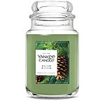22-Oz Yankee Candle Large Jar Candle (Balsam &amp; Cedar) $11.40 w/ S&amp;S + Free Shipping w/ Prime or on orders over $35
